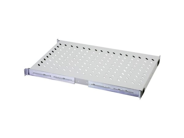 Digitus DN-19 TRAY-1-1000 - Rack-hylle - RAL 7035 - 1U - 19"