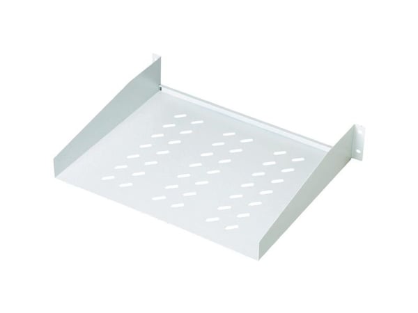 DIGITUS Professional Line DN-19 TRAY-2-55 - Rack-hylle - grå, RAL 7035 - 2U - 19"