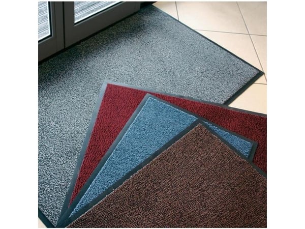 COBA Europe VP010501 VYNA dørmatte til entré/inngang (L x B x H) 0,9 m x 0,6 m x 7 mm sort, brun