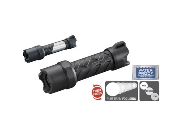 Coast PS200 POLYSTEEL lommelygte med fokus 435 lumen