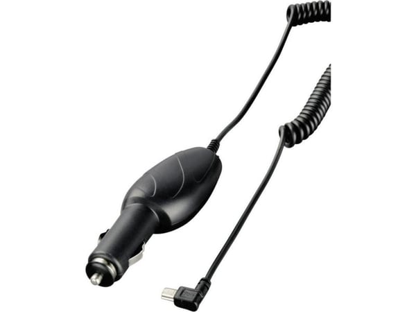 Hama USB Charger, Auto, 5 V, 1 A, Musta