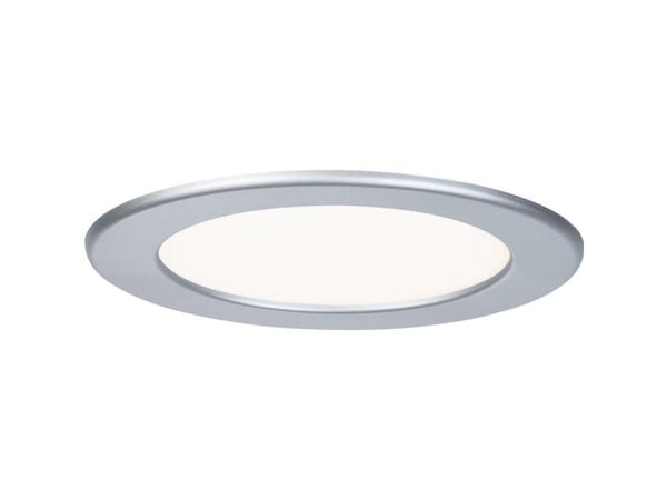 Paulmann 920.74, Innsunket spotlight, 1 ampuller, LED, 2700 K, 780 lm, Kromfarget
