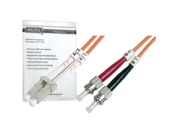Digitus DK-2531-10, 10m, I-VH, OM2, LC, ST