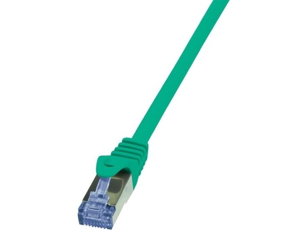 LogiLink PrimeLine - Koblingskabel - RJ-45 (hann) til RJ-45 (hann) - SFTP, PiMF - CAT 6a - halogenfri - grønn