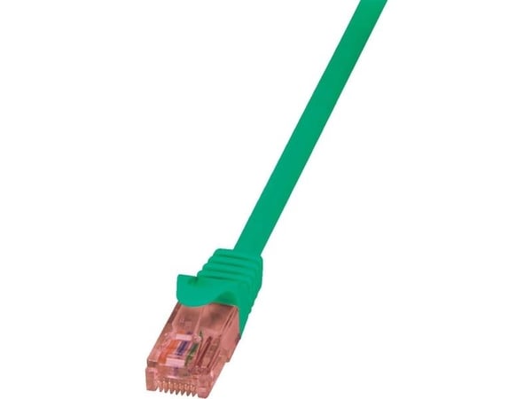 LogiLink 2m Cat.6 U/UTP, 2 m, Cat6, U/UTP (UTP), RJ-45, RJ-45, Grønn