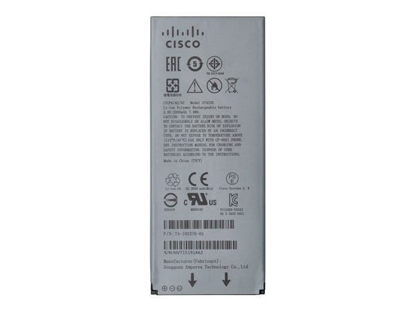 Cisco - Batteri - for IP Phone 8821