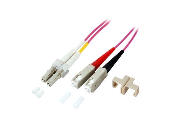 EFB Elektronik LC-SC 50/125µ, 7,5 m, OM4, LC, SC