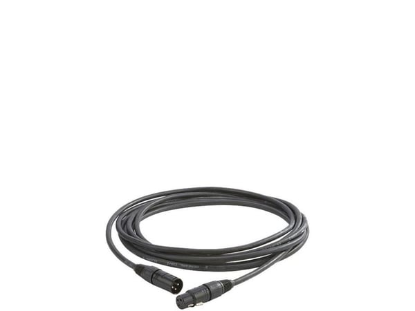 Fiap 1594, XLR (3-pin), Hankjønn, XLR (3-pin), Hunkjønn, 5 m, Svart