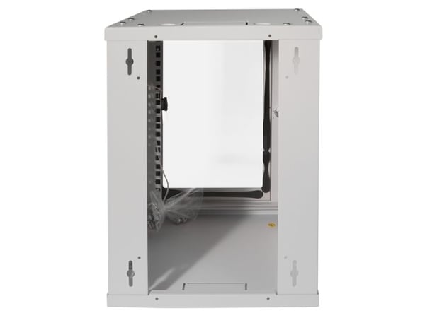 LogiLink W09Z33G, Veggmonterbar hylle, 8U, 20 kg, 17 kg, Grå
