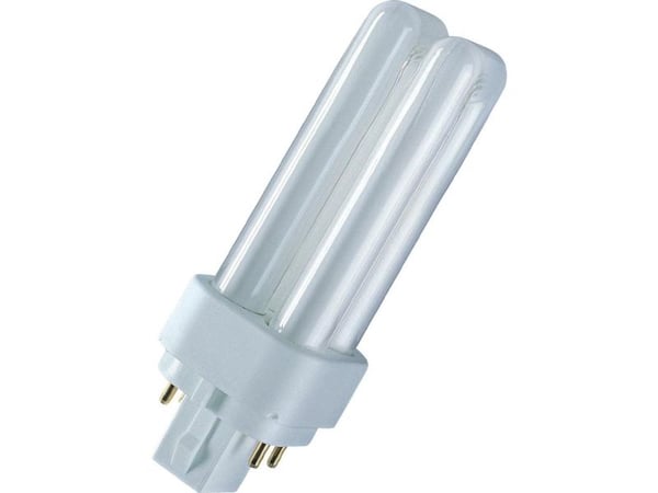 Osram DULUX D/E, 26 W, G24q-3, T11X2, 20000 timer, 1700 lm, Kjølig dagsys