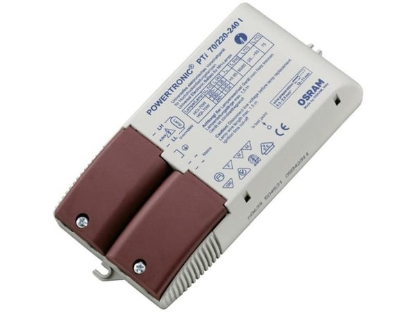 Osram PTi 70/220...240 I, 50 000 t, -25 - 50 °C, 198 - 264 V, 50/60 Hz, 45 A, 83 mm