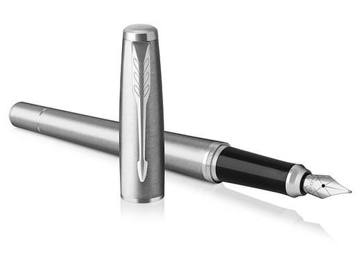 Parker Urban - Metallic - Patronfyllingssystem - Blå - Aluminium - Messing - Krom - Kulespiss - Rustfritt stål