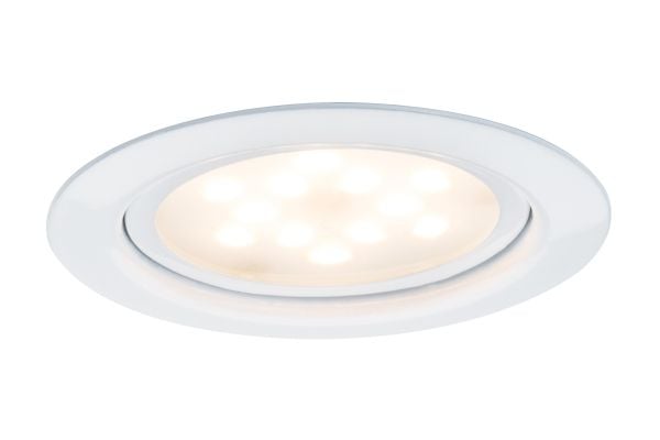 Paulmann 935.54, Syvennysspottivalo, 3 lamppu(a), LED, 13,5 W, 2700 K, Valkoinen