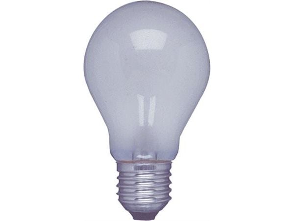 Glødelampe vindkraftlampe 40W E27 24V mat
