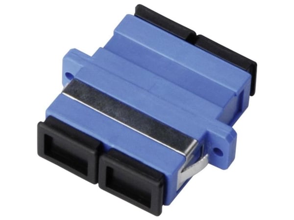 DIGITUS SC/SC Kupplung SingleM. Duplex SC zu SC OS2 Blau