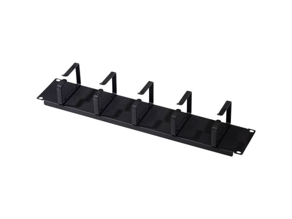 DIGITUS Professional Line DN-19 ORG-2U-SW - Rackkabelstyringspanel - svart, RAL 9005