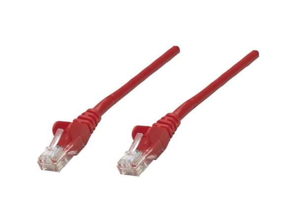 Intellinet 10m Cat6 S/FTP, 10 m, Cat6, S/FTP (S-STP), RJ-45, RJ-45, Rød