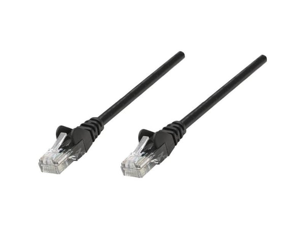 Intellinet 10m Cat6 S/FTP, 10 m, Cat6, S/FTP (S-STP), RJ-45, RJ-45, Svart