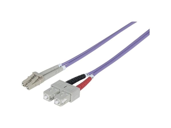 Intellinet LC/SC, 50/125 µm, 20 m, OM4, LC, SC