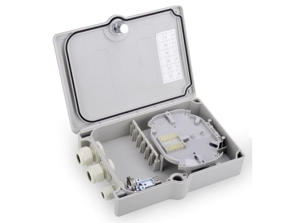 Digitus Outdoor FTTH Box for 6xSC/DX Adapter. IP65