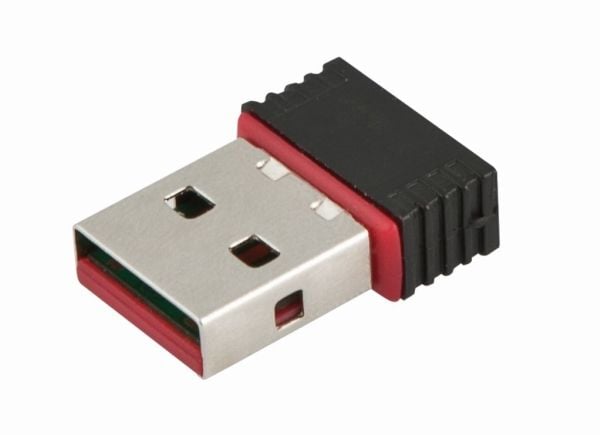 ALLNET 119387, Trådløs, Trådløs, USB, 150 Mbit/s, Sort