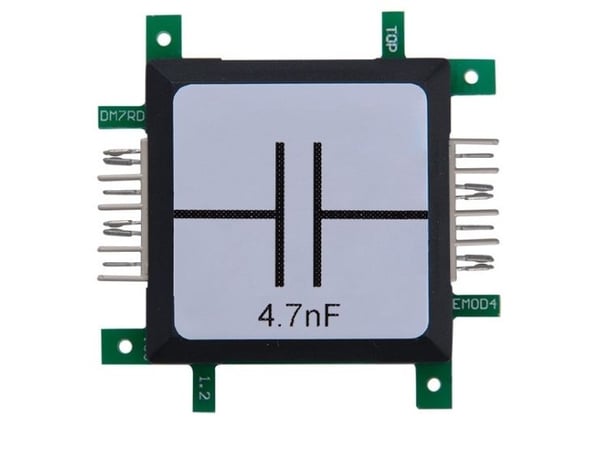 ALLNET 114167, Svart, Grønn, Rustfritt stål, Hvit, 4,7 nF, 16 V