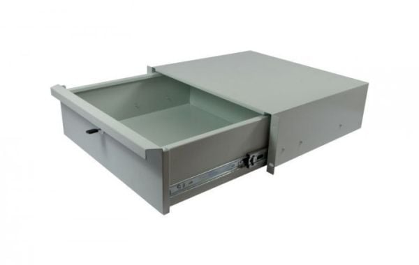 ALLNET ALL-S0002060, Drawer unit, Grå, Metall, 3U, 19", 440 mm