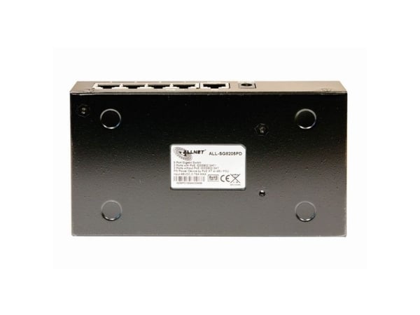 ALLNET ALL-SG8205PD, Uhåndtert, L2, Gigabit Ethernet (10/100/1000), Strøm over Ethernet (PoE)