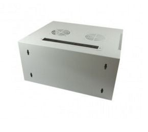 ALLNET ALL-SMQ5409GRAU, Frittstående hylle, 9U, 50 kg, Nøkkellås, 14,4 kg, Grå