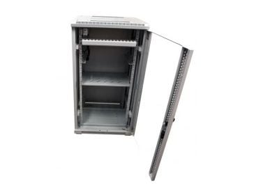 ALLNET ALL-SNB6632BDGRAU, Frittstående hylle, 32U, 500 kg, Nøkkellås, 76 kg, Grå