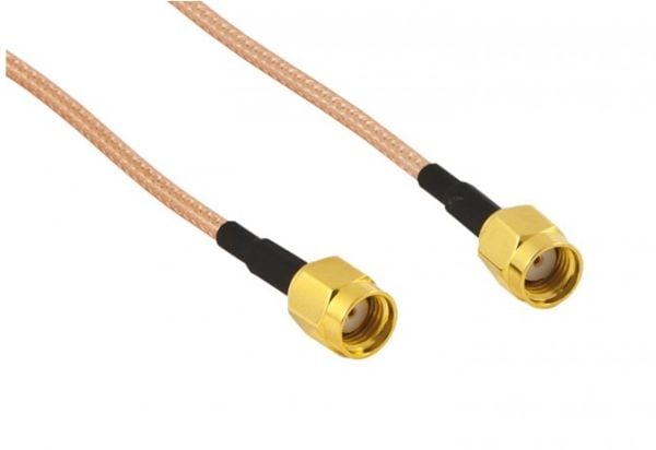 ALLNET ANT-PIG-RSMA-RSMA-30, 0,3 m, R-SMA, R-SMA, kultainen