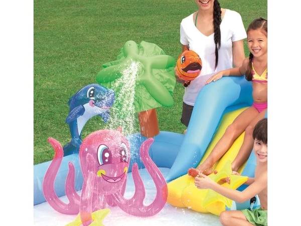 Bestway 53052, Oppblåsbart basseng, 308 l, Figur 8, 2 år, Vinyl, Flerfarget