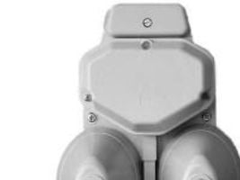 ZE Kommunikationstechnik WK 971 Standard, Kablet sirene, IP43, Grå, 171 x 113,5 x 207 mm