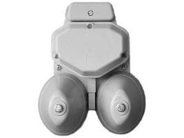 ZE Kommunikationstechnik WK 971 Standard, Kablet sirene, IP43, Grå, 171 x 113,5 x 207 mm