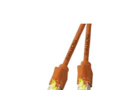 EFB Elektronik 1m, RJ45, 1 m, Cat6a, RJ-45, RJ-45, Oransje
