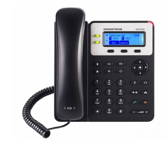 Grandstream GXP1620 - VoIP-telefon - 3-veis samtalekapasitet - SIP - 2 linjer