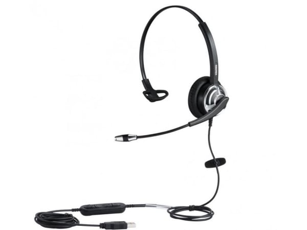 Plusonic headset 81MS mono NC wideband USB