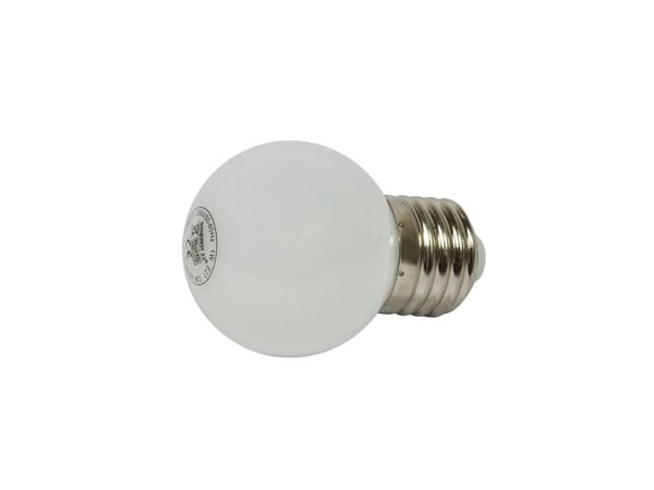 Synergy 21 LED retrofit E27 mini globe G45 ww 1 watt til lysslynge