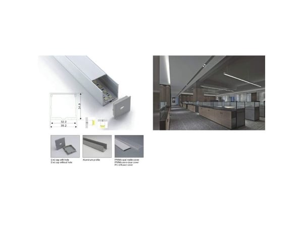 Synergy 21 LED U-profil 200 cm ALU018