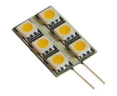 Synergy 21 LED Retrofit G4 6x SMD rød rektangel