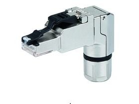 Telegärtner J00026A4000, RJ45, Sort, Rustfritt stål
