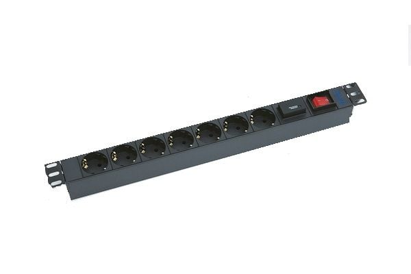 Triton RAB-PD-X12-A1, 7 AC-pistorasia(a), Musta, 2 m