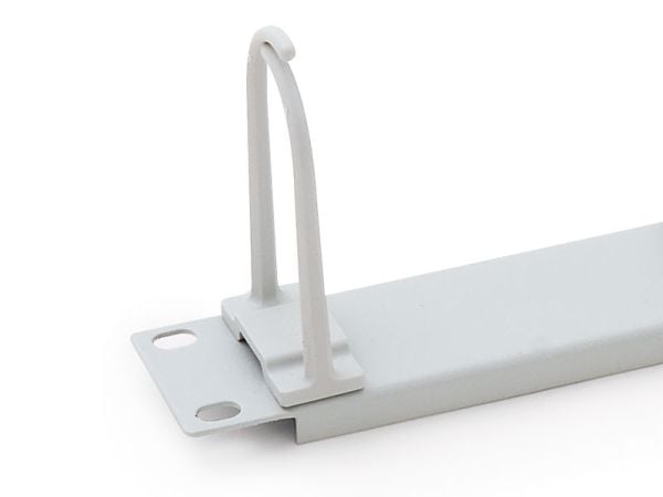 Triton - Rackkabelstyringsring (vannrett) - RAL 7035 - 1U - 19"