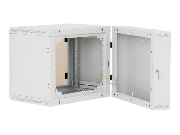 Triton RBA-12-AD6-CAX-A1, Veggmonterbar hylle, 12U, 25000 kg, 27,8 kg, Hvit