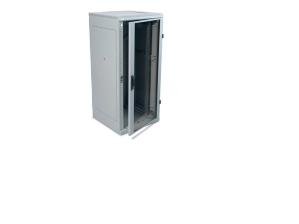 Triton Delta S, Fritstående reol, 27U, 400 kg, 58,9 kg, Grå
