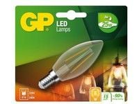 GP - LED filament minilys, E14, 2W (25W), 250lm