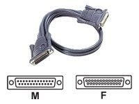 ATEN - Stackingkabel - DB-25 (hann) til DB-25 (hunn) - 15 m - for MasterView Pro Model CS1004, Pro Model CS1008, Pro Model CS1016