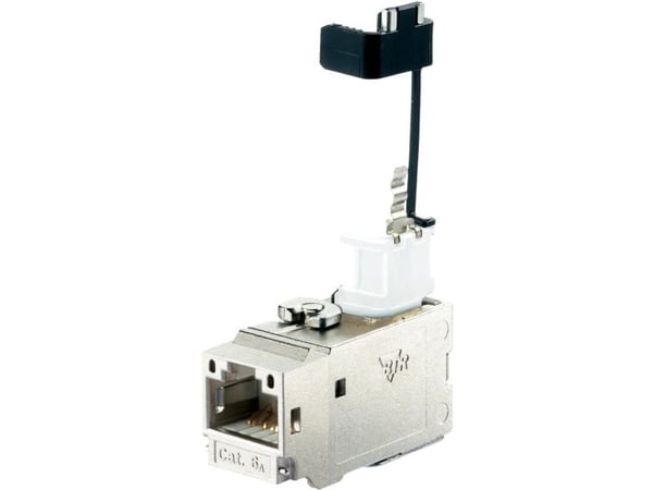 METZ CONNECT 130B23-E, Sølv, Cat6/6e/6a, -40 - 70 °C, RoHS, 14,7 mm, 36 mm