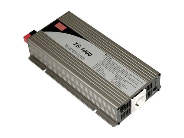 MEAN WELL TS-1000-224B, Universal, 21-30 V, 50/60 Hz, 1000 W, 240 V, DC-til-AC