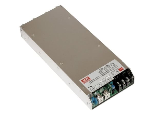 MEAN WELL SD-1000L-24, 127 mm, 295 mm, 41 mm, 960 W, 19 - 72 V, 40000 mA